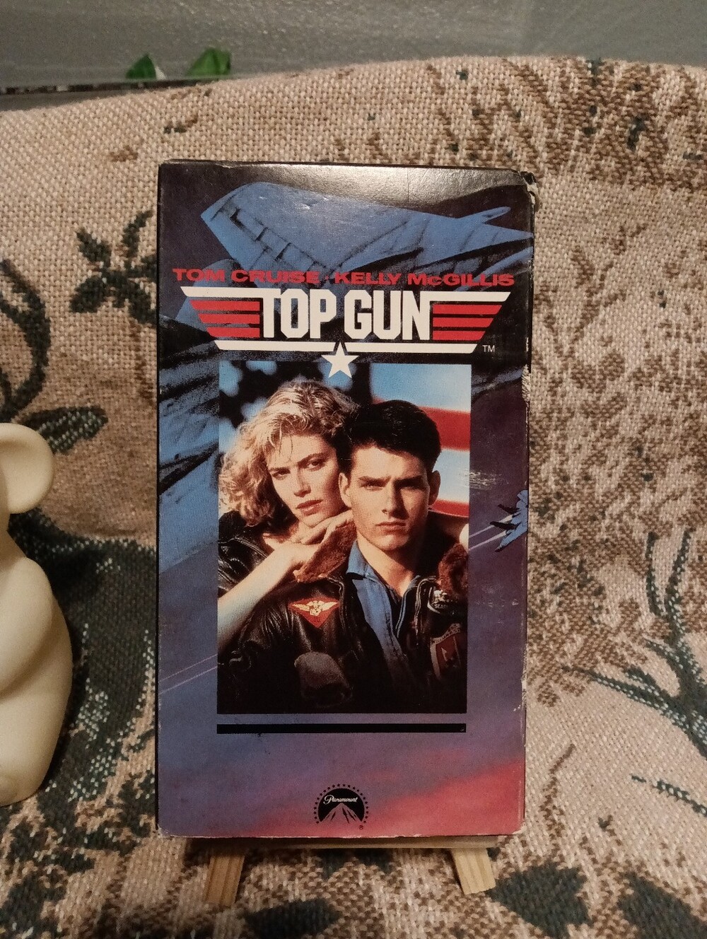 Paramount Top Gun VHS Full Screen NTSC PG Action/Adventure 1986